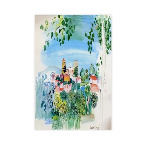 IYTAFGYT Raoul Dufy Poster, Leinwandposter, Wandkunstdruck, Bild, Gemälde, 60 x 90 cm von IYTAFGYT
