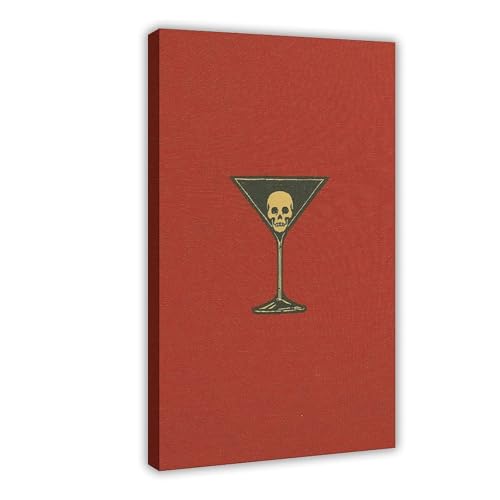 IYTAFGYT Retro-Cocktail-Poster, Leinwand, Poster, Schlafzimmer, Dekoration, Landschaftsdekoration, Geschenk, 20 x 30 cm von IYTAFGYT