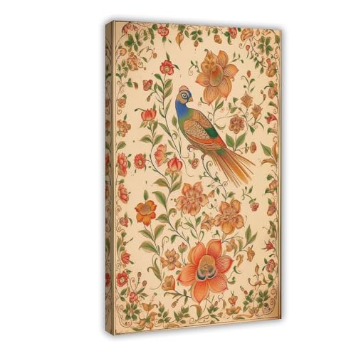IYTAFGYT Traditionelles indisches Poster auf Leinwand, Schlafzimmer, Dekoration, Landschaftsdekoration, Geschenk, 20 x 30 cm von IYTAFGYT