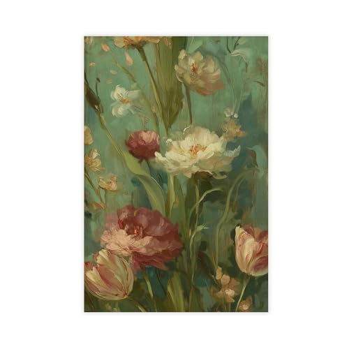 IYTAFGYT Vintage-Blumen-Wandkunst, Leinwand-Poster, Wandkunstdruck, Bild, Gemälde, 20 x 30 cm IYTAFGYT Vintage-Blumen-Wandkunst, Leinwand-Poster, Wandkunstdruck, Bild, Gemälde, 20 x 30 cm von IYTAFGYT