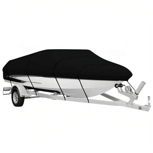 IZHAOGJING Bootsplane, Abdeckplanen Für Boote 14-16FT Bootsabdeckung 210D Oxford-Stoff Hochleistungs-Bootsabdeckung wasserdichte Segelbootabdeckung for Yachten Motoren Ruderboote IZHAOGJING Bootsplane, Abdeckplanen Für Boote 14-16FT Bootsabdeckung 210D Oxford-Stoff Hochleistungs-Bootsabdeckung wasserdichte Segelbootabdeckung for Yachten Motoren Ruderboote von IZHAOGJING