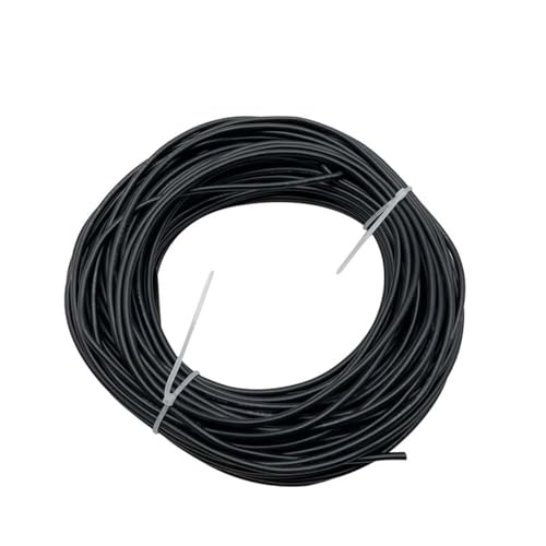 IZHAOGJING Silikonkabel, Elektrokabel Superweicher Silikondraht 12 14 16 18 20 22 AWG hitzebeständiges Stromkabel Rot Schwarz for Lithiumbatterien in der Automobilindustrie(Black,10M_20 AWG) von IZHAOGJING