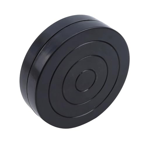 IZHAOGJING TöPferscheibe, Drehscheibe TöPfern 10 cm Schwarze Töpferscheibe, Drehteller, 360-Grad-Drehteller, Tonkeramik-Skulpturwerkzeug, Tonkeramik-Skulptur-Drehteller IZHAOGJING TöPferscheibe, Drehscheibe TöPfern 10 cm Schwarze Töpferscheibe, Drehteller, 360-Grad-Drehteller, Tonkeramik-Skulpturwerkzeug, Tonkeramik-Skulptur-Drehteller von IZHAOGJING