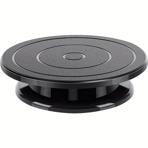 IZHAOGJING TöPferscheibe, Drehscheibe TöPfern 11 Zoll Spinning Plattenspieler Gravur Räder Kuchen Schwarz Malerei Drehtisch Leichte Halterung for IZHAOGJING TöPferscheibe, Drehscheibe TöPfern 11 Zoll Spinning Plattenspieler Gravur Räder Kuchen Schwarz Malerei Drehtisch Leichte Halterung for von IZHAOGJING
