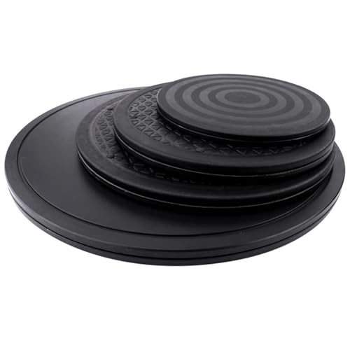 IZHAOGJING TöPferscheibe, Drehscheibe TöPfern 25/30/40 CmTöpferscheibe Drehen Plattenspieler Keramik Drehteller Ton Skulptur Werkzeug(20CM) von IZHAOGJING