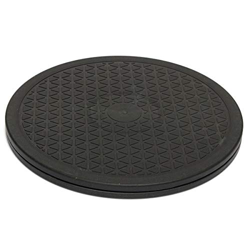 IZHAOGJING TöPferscheibe, Drehscheibe TöPfern 360-Swivel-Mehrzweck 10 "rotierender Drehtisch Faule Home Küchentuch Food 220 lb Kapazität Dual Ring Kugellager von IZHAOGJING