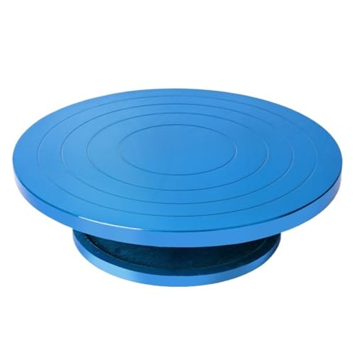 IZHAOGJING TöPferscheibe, Drehscheibe TöPfern Mini-Keramik-Tonskulptur, Rotierende Plattform, Radwerkzeuge, Gusseisen, Klein, Beidseitig Verwendbar, 15 cm(15 cm) von IZHAOGJING