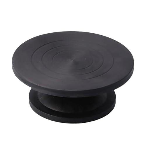 IZHAOGJING TöPferscheibe, Drehscheibe TöPfern Rad for Bastelarbeiten, Tonherstellung, Töpferei, Kuchendekoration, Drehteller, Bildhauerrad(30CM) von IZHAOGJING