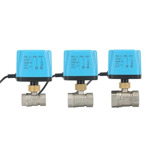 1/2 3/4 1 Zoll Edelstahl Normalerweise geschlossen/offen Motorisierte Kugelhahn 2-Draht elektrisch 1 Stück(1/2",NORMALLY CLOSED_24VDC) von IZNIDUGK