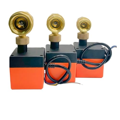 1/2 3/4 1 Zoll Messing Vollbohrung Elektrischer Kugelhahn 3-Draht 2 Steuerung Motorisierte Ventile 1St(DN25,220VAC) von IZNIDUGK