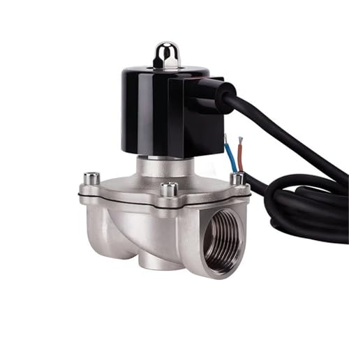 1 Zoll 304 Edelstahl Normal Geschlossen/Offen Brunnen Magnetventil 1Pcs(EPDM-SEAL_24VDC_NORMALLY OPEN) von IZNIDUGK