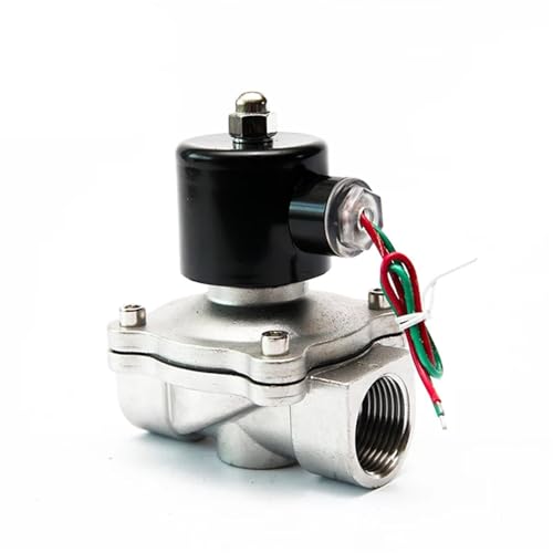 1 Zoll Edelstahl Membran Typ AC220V Druck Magnetventil 1Pcs(EPDM-SEAL_12VDC_NORMALLY CLOSED) von IZNIDUGK