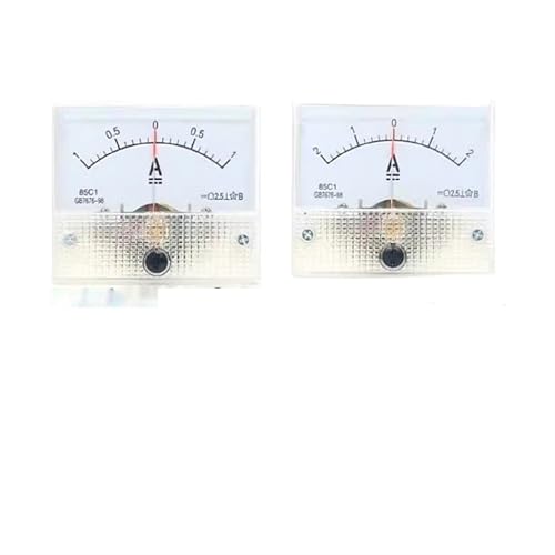 85C1 DC Amperemeter 1A2A3A5A10A10A20A30A Analog Strom Panel Meter 1Pcs(2A) von IZNIDUGK