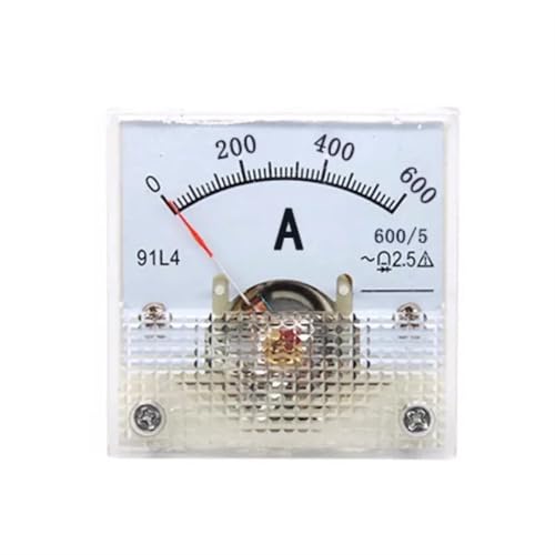 91L4 AC Amperemeter Analog Amp Meter Gauge Rechteck Panel Meter Strom Tester 1A/2A/30A/50A/100A Amperemeter 1Pcs(15A) von IZNIDUGK