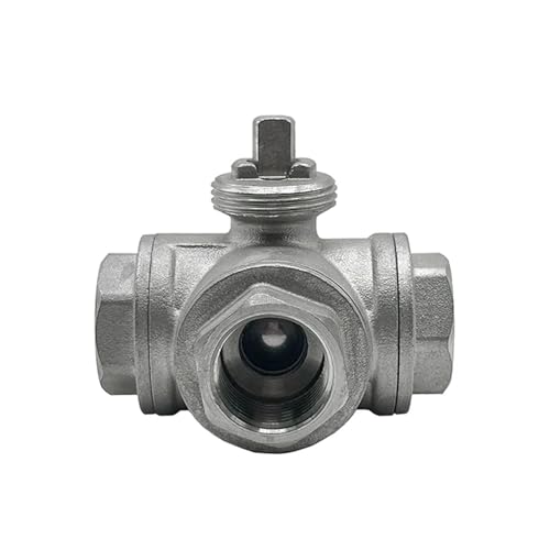 DN15 Motorisierter Edelstahl-Kugelhahnkörper 3-Wege-Elektrogewinde 1 Stücke DN15 Motorisierter Edelstahl-Kugelhahnkörper 3-Wege-Elektrogewinde 1 Stücke von IZNIDUGK