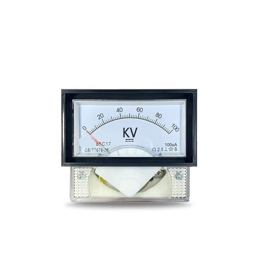 Hochspannungs-Voltmeter DC 85C17 5 kV, 10 kV, 20 kV, 30 kV, 50 kV, 100 kV, 1 Stück (50 kV und Widerstand) von IZNIDUGK