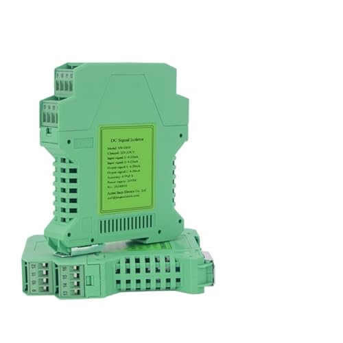 Intelligenter Transmitter zur Isolierung von Strom und Spannung 4-20mA 0-20mA 0-75mV 5V 10V 1 Stück (INPUT 0-20MA_OUTPUT 4-20MA_220V) von IZNIDUGK