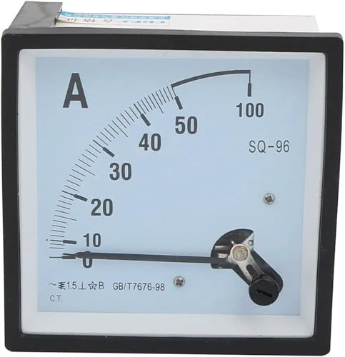 SQ-96 Zeigertyp AC Amperemeter AC 5A10A20A30A50A Panel Analog Amperemeter Strommesser 1 Stücke(20A) von IZNIDUGK