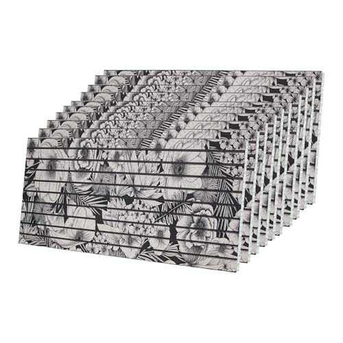 10er Set 3D Wandpaneele – Styropor, 50x100cm, 2cm Dick – Blumenstruktur – Ideal Als Zimmer Deko, Wanddeko Wohnzimmer Oder Küchenrückwand – Akustikpaneele Holz Design 10er Set 3D Wandpaneele – Styropor, 50x100cm, 2cm Dick – Blumenstruktur – Ideal Als Zimmer Deko, Wanddeko Wohnzimmer Oder Küchenrückwand – Akustikpaneele Holz Design von IZODEKOR