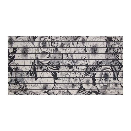 3D Wandpaneel Aus Styropor – 50x100cm, 2cm Dick – Blumenmotiv – Akustikpaneele Holz Optik – Wandpaneele Für Zimmer Deko & Wanddeko Wohnzimmer – Küchenrückwand Geeignet von IZODEKOR
