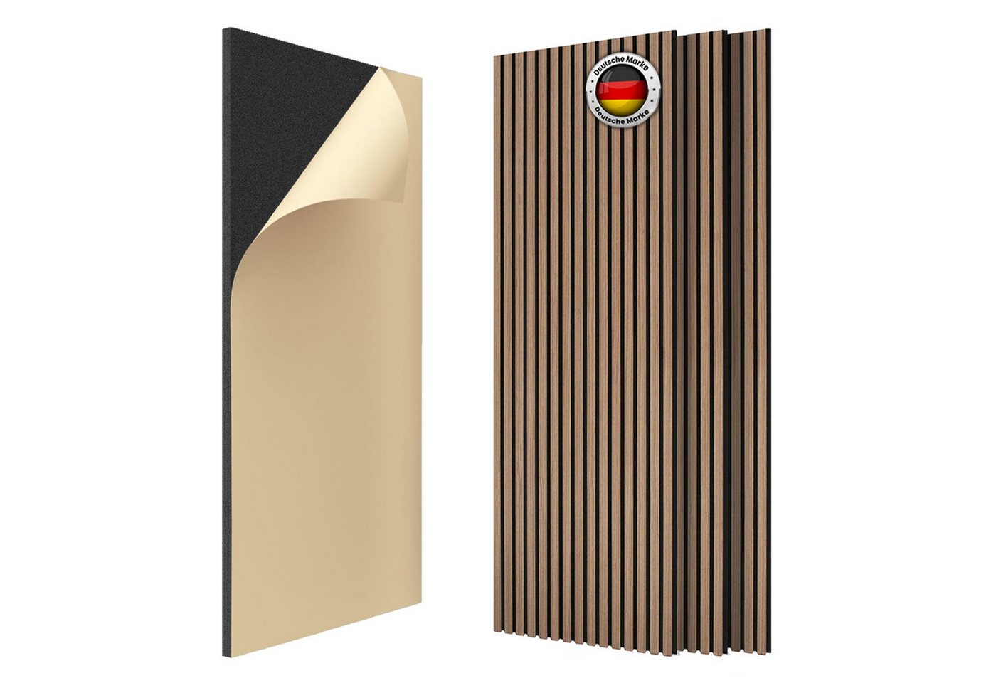 IZODEKOR 3D Wandpaneel IZODEKOR 3D Wandpaneele Holz Schalldämmung, Akustikpaneele von IZODEKOR