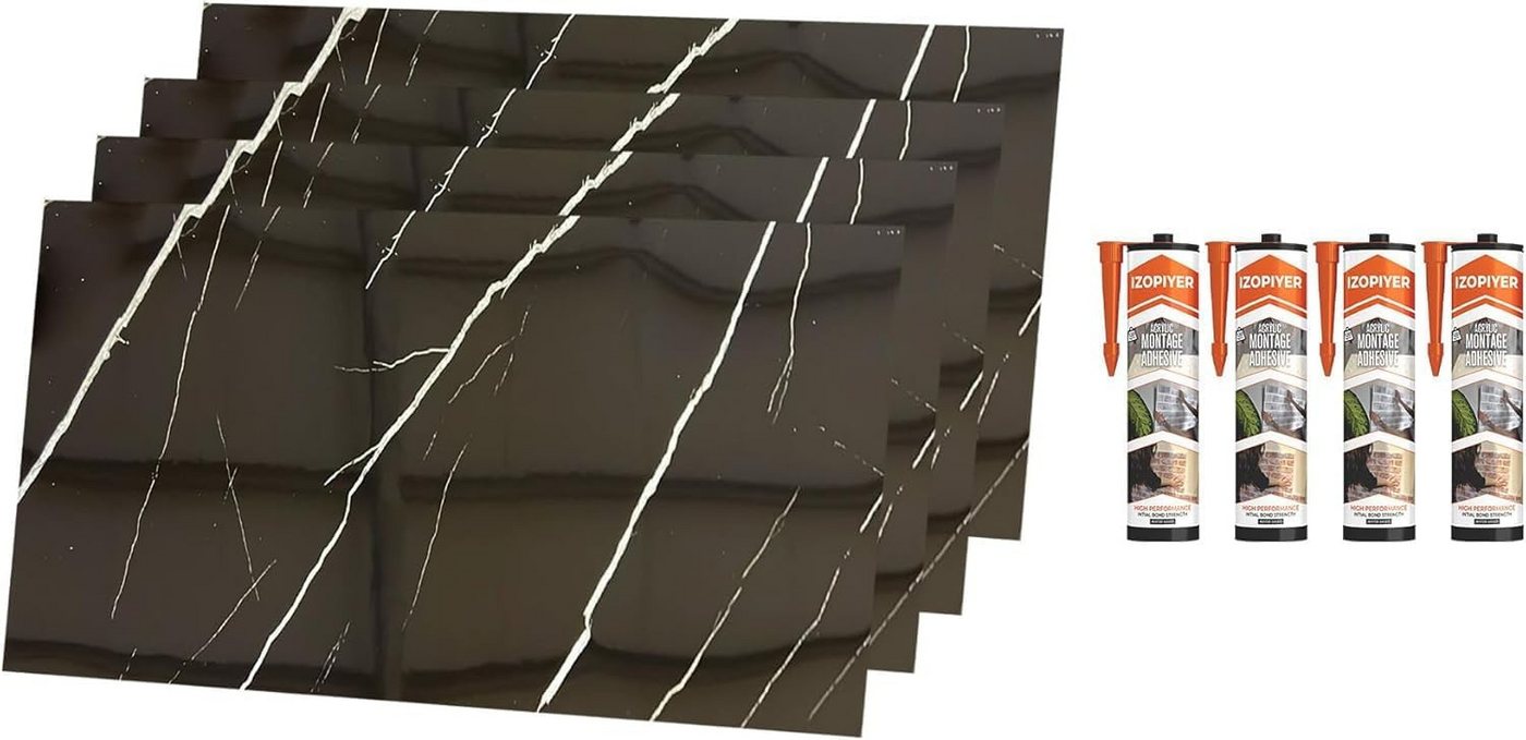 IZODEKOR 3D Wandpaneel IZODEKOR Wandverkleidung Marmoroptik 120x60cm Alternative zu Badfliese IZODEKOR 3D Wandpaneel IZODEKOR Wandverkleidung Marmoroptik 120x60cm Alternative zu Badfliese von IZODEKOR