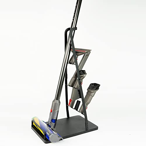 IZSOHHOME Staubsauger-Standfuß, Vakuum Metall Halterung Staubsauger Ständer für Dyson V6 V7 V8 V10 - Nein Bohren der Wand von IZSOHHOME