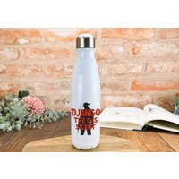 Django Unchained "The D Is Silent" Quentin Tarantino Western Jamie Fox Reisewasserflasche Zitat Personalisiertes Filmgeschenk Filmkino von Iamliterallyamug