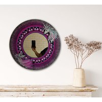 Einhorn Mandala Dot Art Wandspiegel Bunt Wohndekor 20" Boardwall Dekor//Wohnkultur//Einweihung/Boho Dekor/Haussegen Geschenk von Iart16