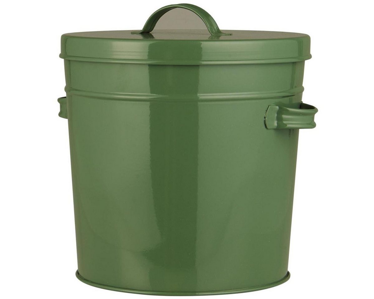 Ib Laursen Aufbewahrungsdose Metall-Eimer mit Deckel vielseitig 5 Liter Aufbewahrung von Ib Laursen