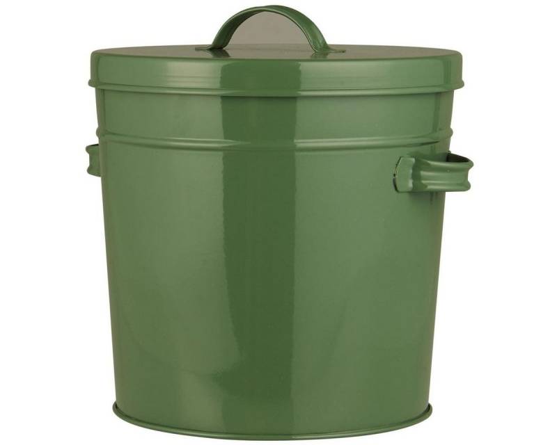 Ib Laursen Aufbewahrungsdose Metall-Eimer mit Deckel vielseitig 5 Liter Aufbewahrung von Ib Laursen