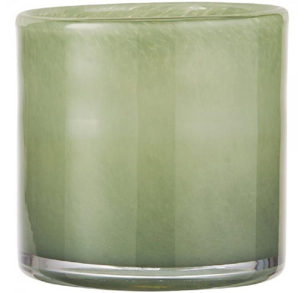 Ib Laursen Blumentopf Ib Laursen Topf Venecia durchgefärbtes grünes Glas (10x10cm) von Ib Laursen