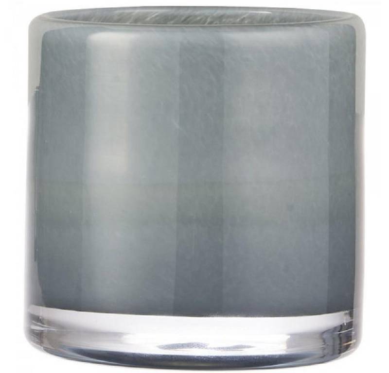 Ib Laursen Blumentopf Ib Laursen Topf Venecia durchgefärbtes hellblaues Glas (10x10cm) von Ib Laursen