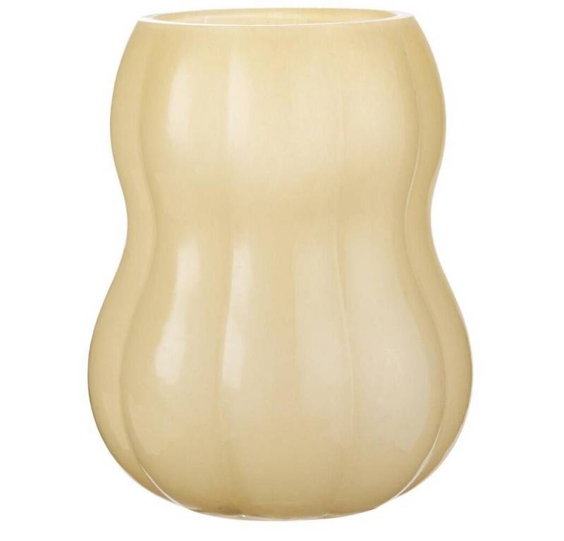 Ib Laursen Dekovase Vase Rillen Veneto durchgefärbtes Glas von Ib Laursen