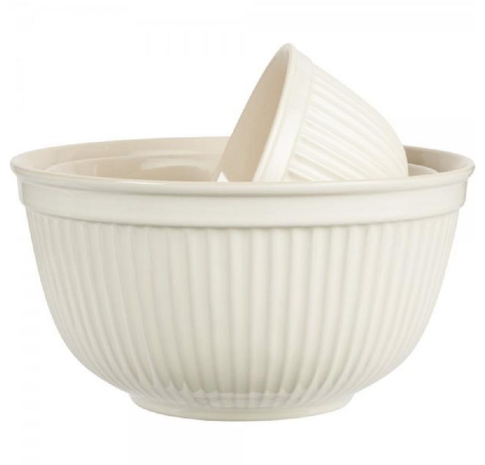 Ib Laursen Geschirr-Set Ib Laursen Schalen-Set Mynte Butter Cream (3-teilig) von Ib Laursen