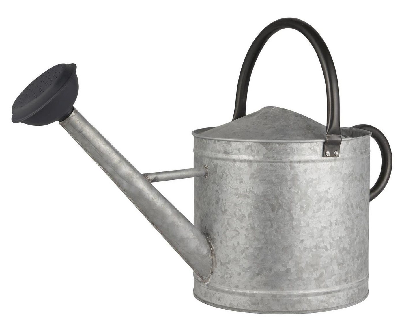 Ib Laursen Gießkanne Ib Laursen - Gießkanne Garten 9 Liter Metall Grau Schwarz Retro von Ib Laursen