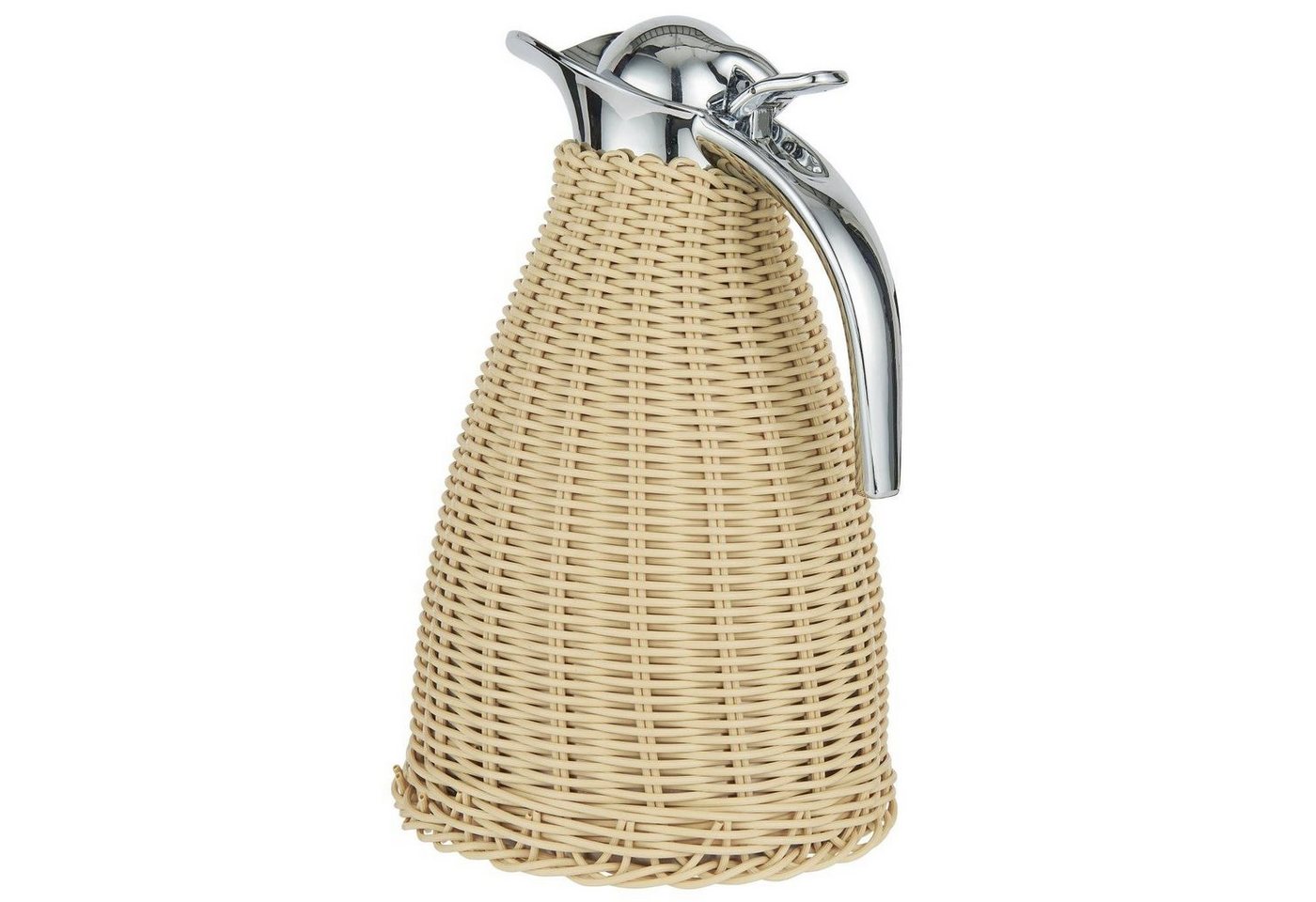 Ib Laursen Kanne IB Laursen Thermoskanne Ployrattageflecht natur 1,5L grau 1619-18 Ib Laursen Kanne IB Laursen Thermoskanne Ployrattageflecht natur 1,5L grau 1619-18 von Ib Laursen