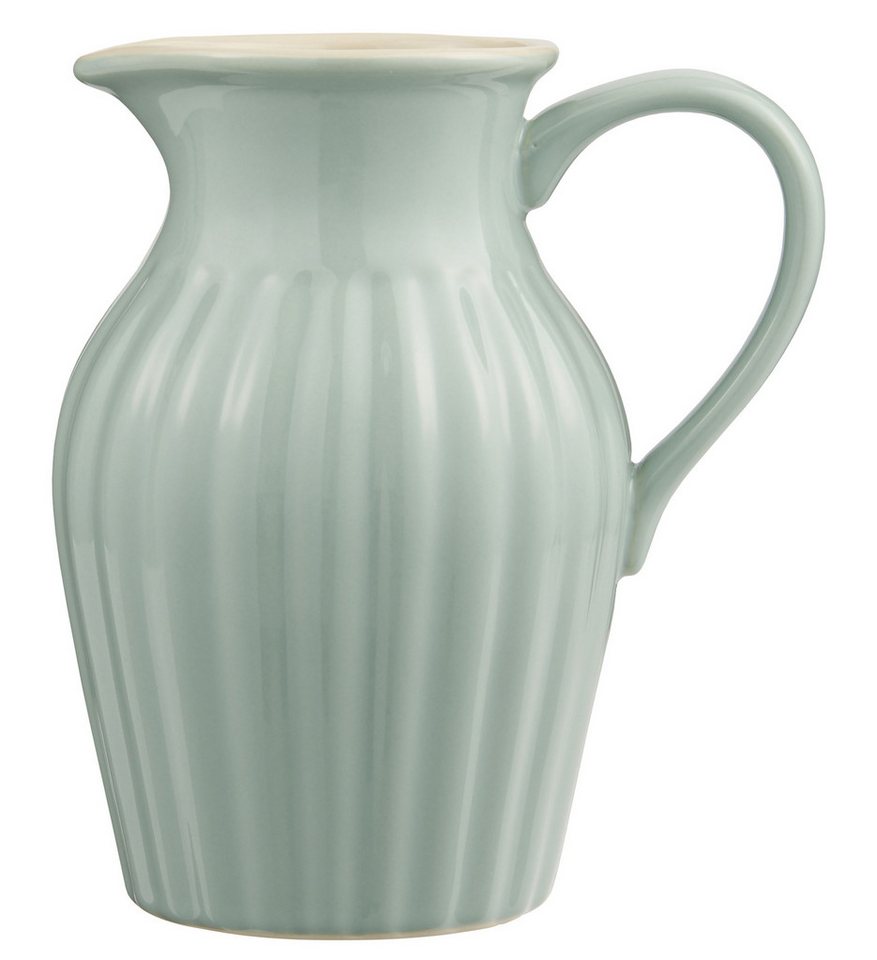 Ib Laursen Kanne Ib Laursen Krug Mynte 1,7l Keramik Kanne Vase 2077- Farbe: 10 - green von Ib Laursen