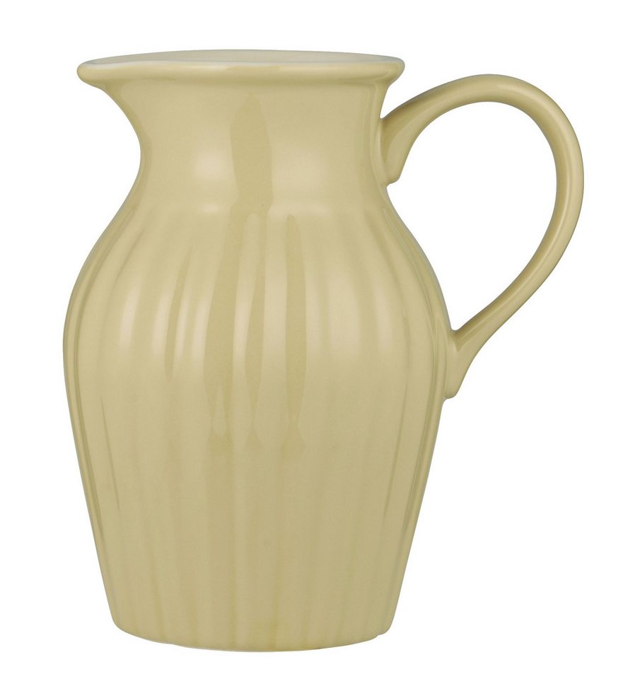 Ib Laursen Kanne Ib Laursen Krug Mynte 1,7l Keramik Kanne Vase 2077- Farbe: 47 - wheat von Ib Laursen