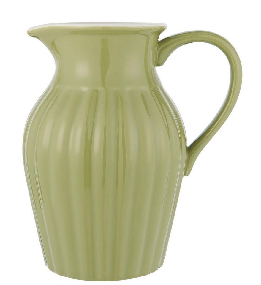 Ib Laursen Kanne Ib Laursen Krug Mynte 1,7l Keramik Kanne Vase 2077- Farbe: 73 - grün von Ib Laursen