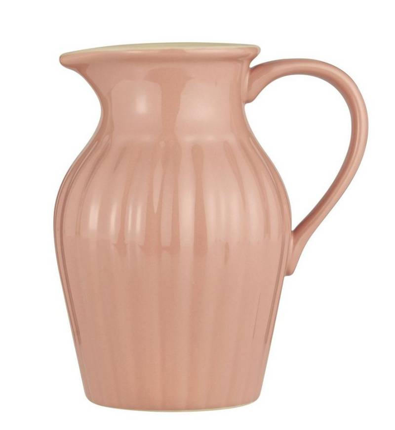 Ib Laursen Kanne Krug Kanne Karaffe Vase Mynte Keramik 1700 ml Coral Almond Ib Laursen von Ib Laursen