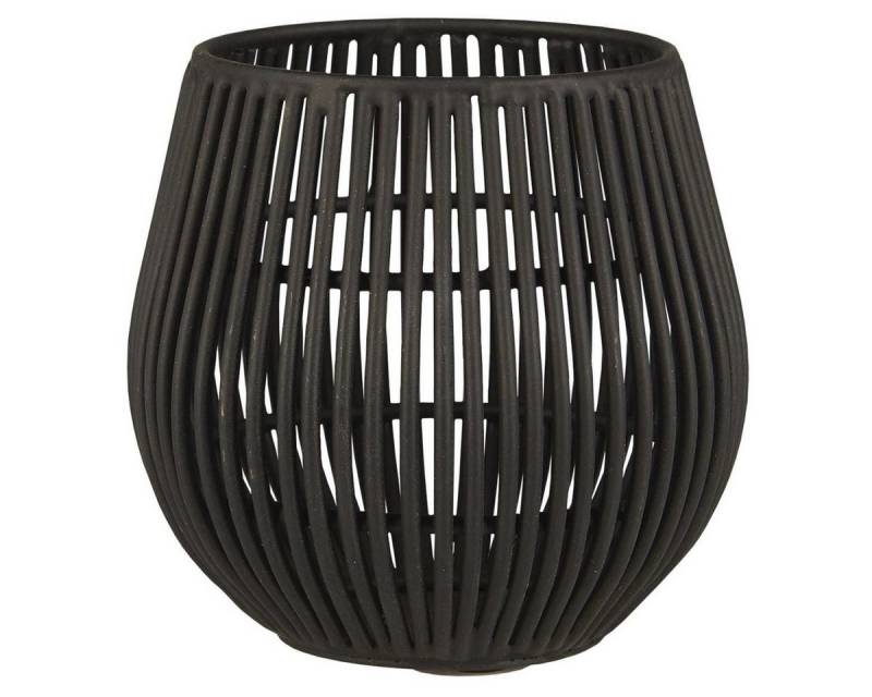 Ib Laursen Kerzenhalter Hurricane aus Metall, schwarz, dekorativ & modern Ib Laursen Kerzenhalter Hurricane aus Metall, schwarz, dekorativ & modern von Ib Laursen