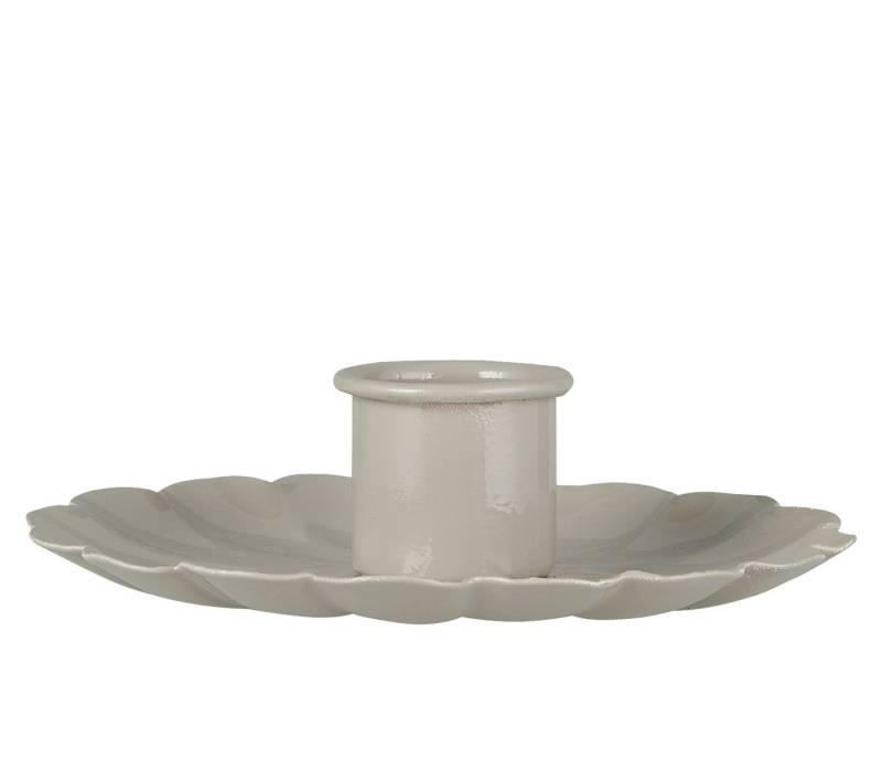 Ib Laursen Platzset Ib Laursen - Kerzenhalter für Stabkerze Blume D 9cm Metall 90117 von Ib Laursen