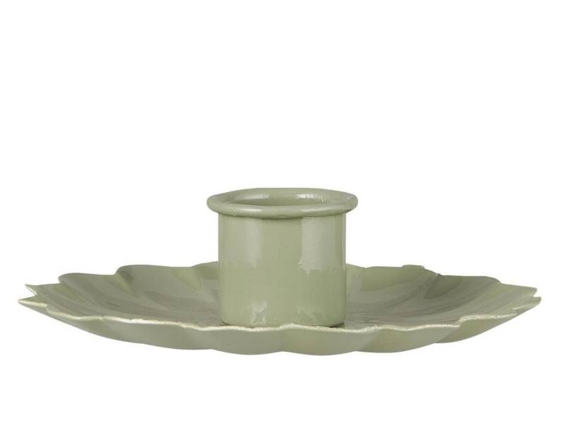 Ib Laursen Platzset Ib Laursen - Kerzenhalter für Stabkerze Blume D 9cm Metall 90117 von Ib Laursen