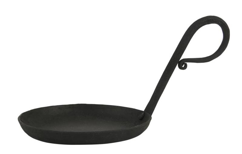 Ib Laursen Kerzenhalter Ib Laursen - Kerzenständer Kerzenhalter Metall Schwarz mit Henkel von Ib Laursen