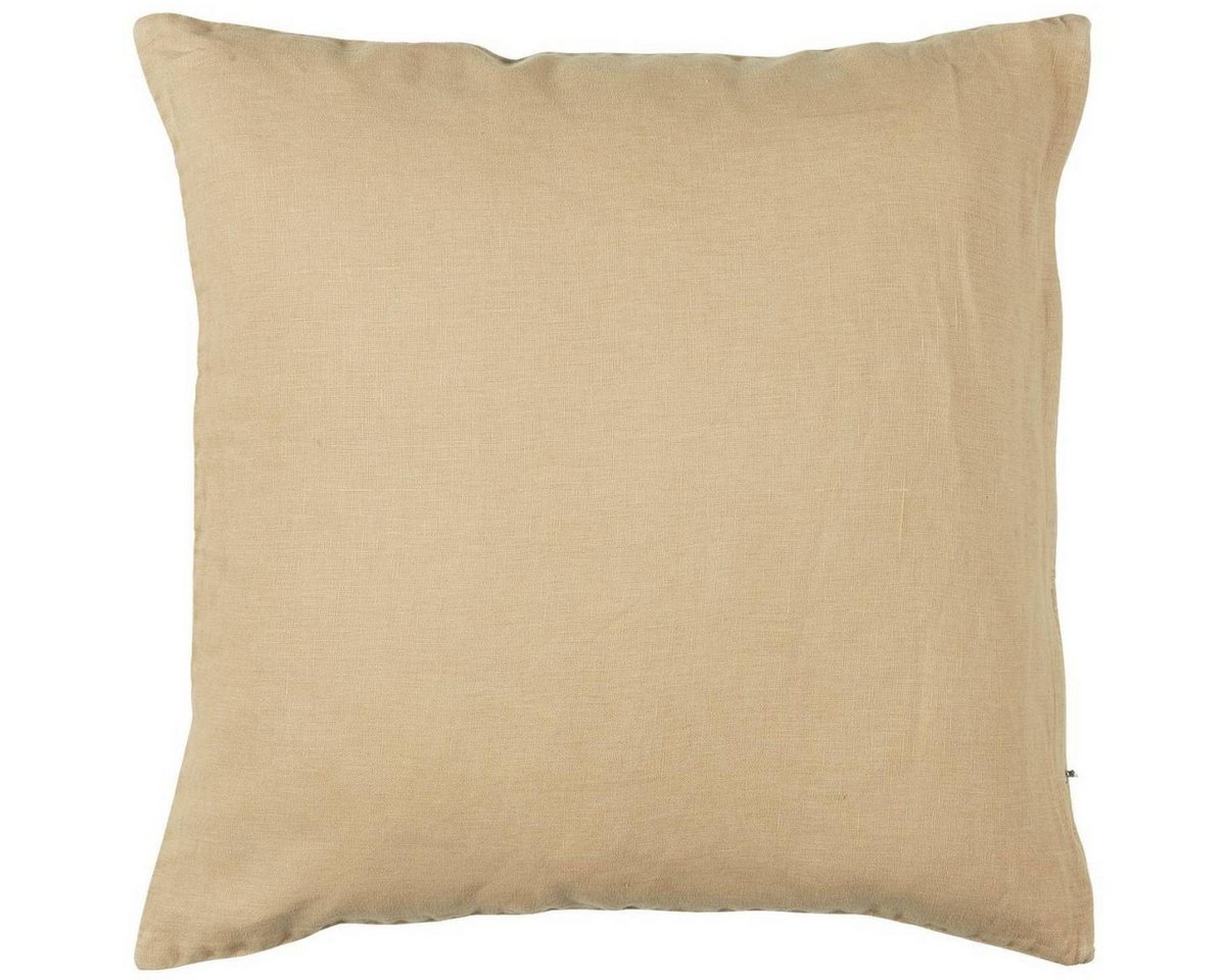 Ib Laursen Kissenbezug Leinen 50 x 50 cm natürlich & stilvoll, skandinavisch, pflegeleicht von Ib Laursen