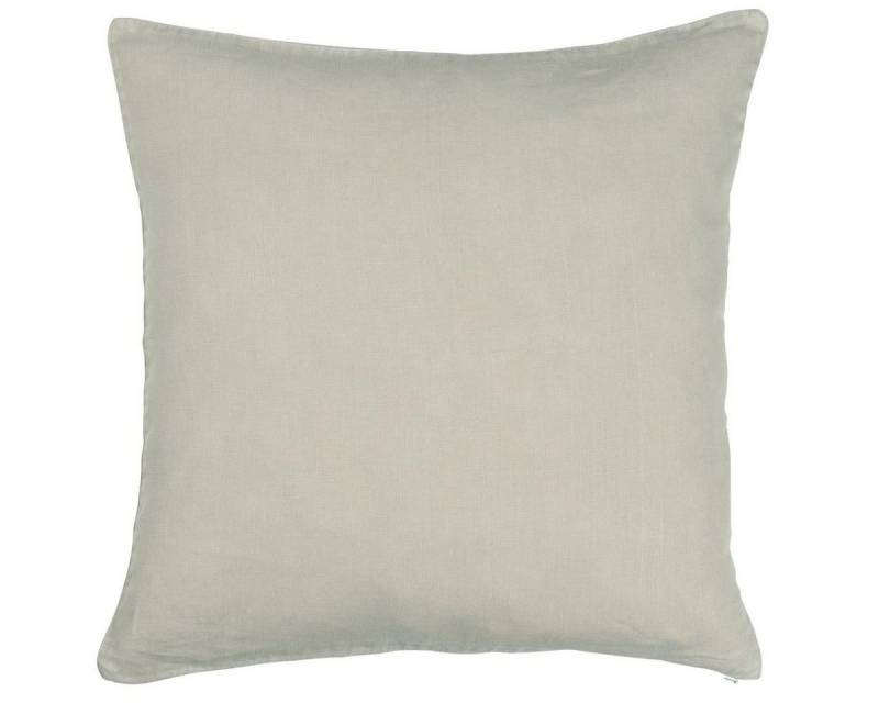 Ib Laursen Kissenbezug Leinen 50 x 50 cm natürlich & stilvoll, skandinavisch, pflegeleicht von Ib Laursen