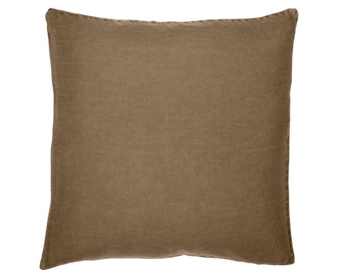 Ib Laursen Kissenbezug Leinen 50 x 50 cm natürlich & stilvoll, skandinavisch, pflegeleicht von Ib Laursen