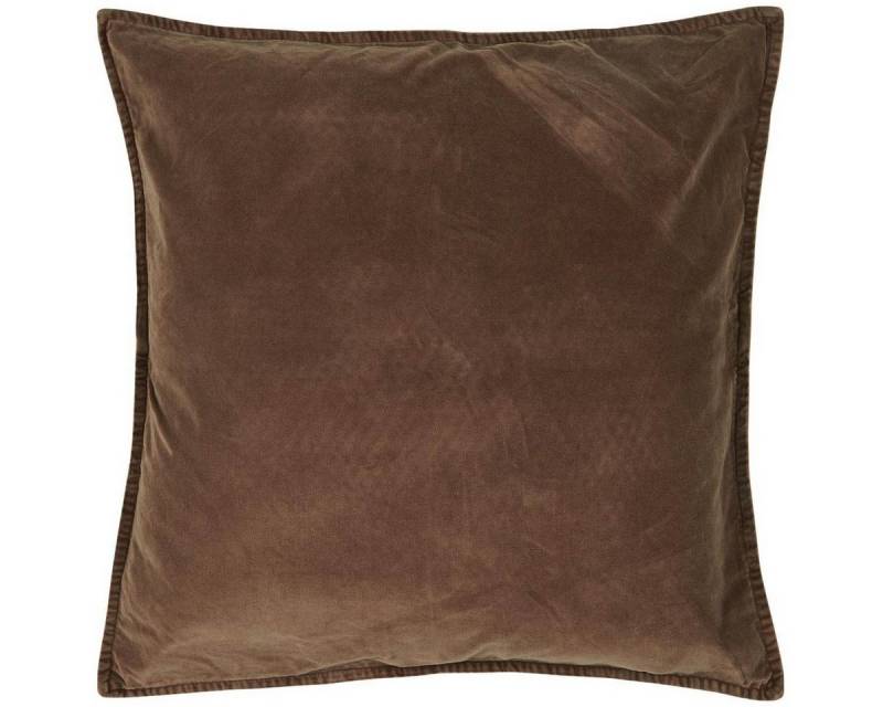 Ib Laursen Kissenbezug Velours Samt-Kissenbezug 52x52 cm – weich & dekorativ von Ib Laursen