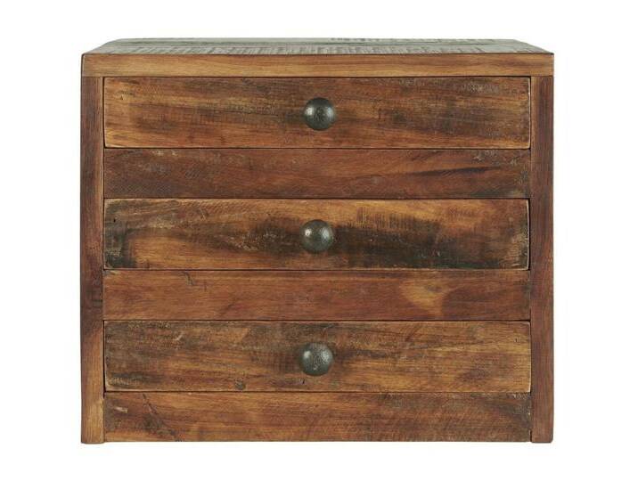 Ib Laursen Kommode Kleiner Schrank Schubladen UNIKA, beige Ib Laursen Kommode Kleiner Schrank Schubladen UNIKA, beige von Ib-Laursen